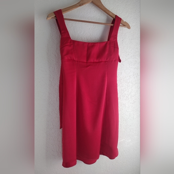 Urban Outfitters Satin Bow Dress - Picture 4 of 8